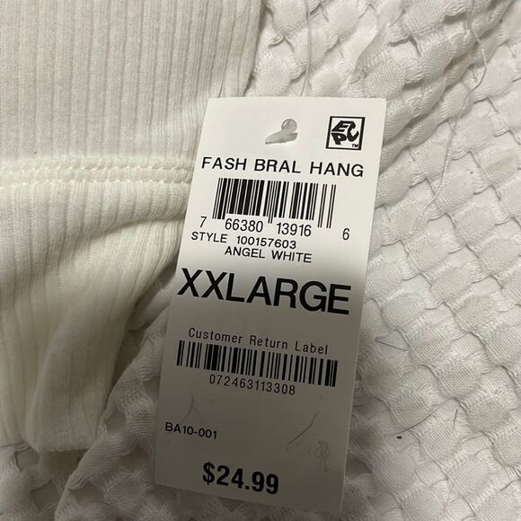 NWT- Jenni Intimates-  XXL. Rib Knit Lounge Pajama Bralette Top - Picture 5 of 8